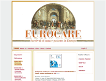 Tablet Screenshot of eurocare.it